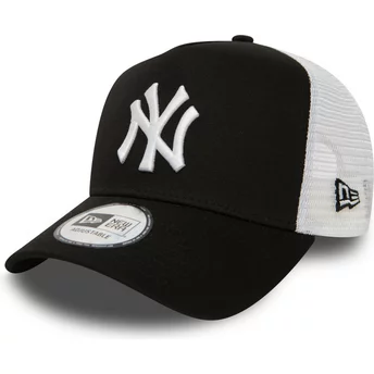 Czarna czapka trucker dla chłopca A Frame Clean New York Yankees MLB od New Era
