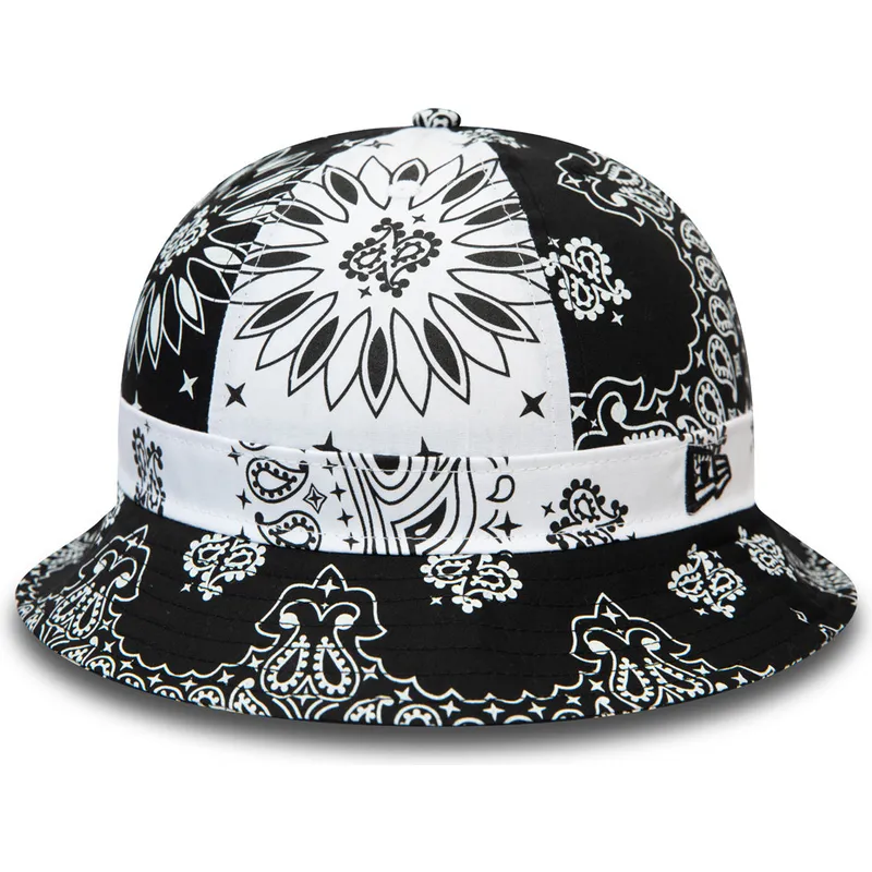 wiadra-czarny-bucket-negro-y-blanco-paisley-explorer-new-era wiadra-czarny-bucket-negro-y-blanco-paisley-explorer-new-era