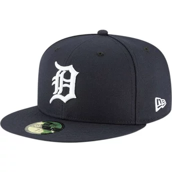 Granatowa, regulowana czapka z daszkiem 59FIFTY AC Perf Detroit Tigers MLB od New Era
