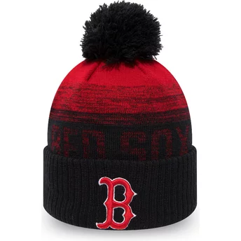 Czerwono-granatowa czapka z pomponem Sport Boston Red Sox MLB od New Era