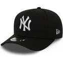 czarna-zakrzywiona-czapka-snapback-9fifty-stretch-snap-new-york-yankees-mlb-new-era