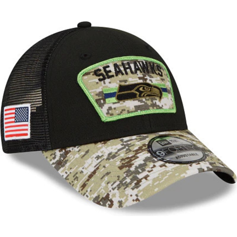 Green Bay Packers New Era 2023 Salute to Service 39THIRTY Flexfit Hat M/L Camo