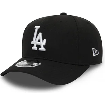 czarna-czapka-z-zakrzywionym-daszkiem-snapback-9fifty-stretch-snap-los-angeles-dodgers-mlb-od-new-era