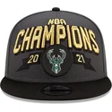 czapki-plana-szary-snapback-9fifty-champions-milwaukee-bucks-nba-new-era