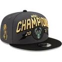 czapki-plana-szary-snapback-9fifty-champions-milwaukee-bucks-nba-new-era