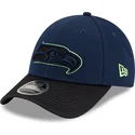 granatowo-czarna-czapka-z-zakrzywionym-daszkiem-typu-snapback-9forty-stretch-snap-sideline-road-seattle-seahawks-nfl-marki-new-e