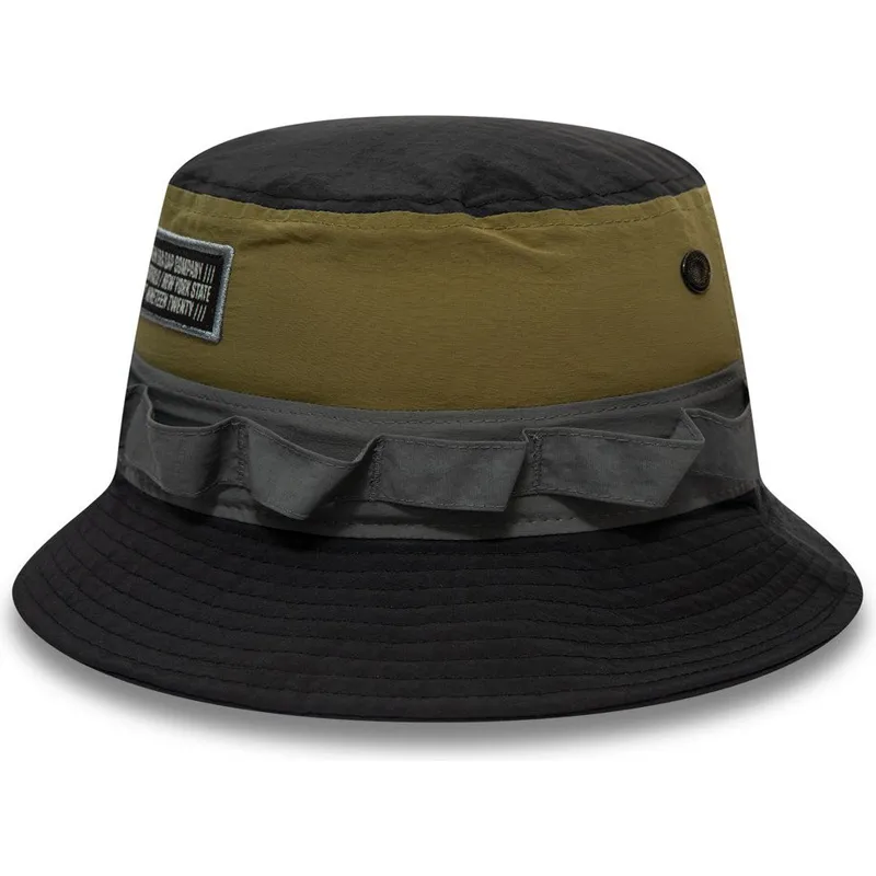 wiadra-czarny-bucket-negro-y-verde-panelled-adventure-new-era