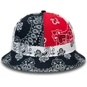 wiadra-granatowy-bucket-azul-marino-rojo-y-blanco-paisley-explorer-new-era