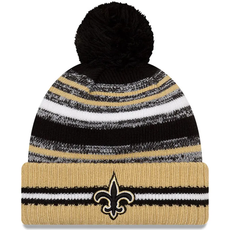 czapki-brazowy-negro-sport-sideline-new-orleans-saints-nfl-new-era