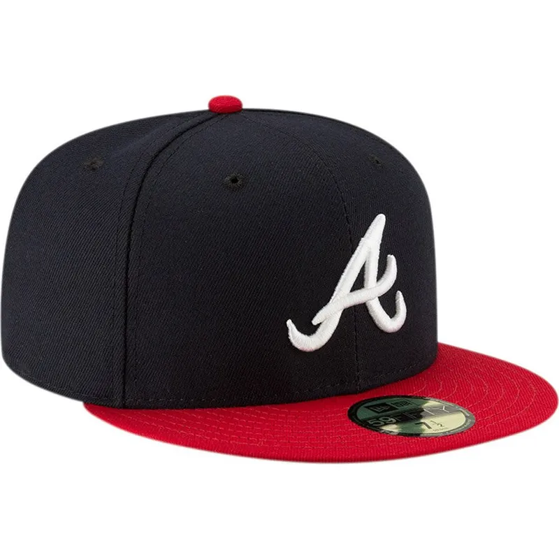 granatowo-czerwona-dopasowana-czapka-z-daszkiem-59fifty-ac-perf-atlanta-braves-mlb-new-era