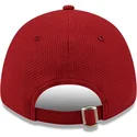 czerwona-czapka-z-zakrzywionym-daszkiem-regulowana-z-niebieskim-logo-los-angeles-dodgers-9forty-diamond-era-mlb-marki-new-era