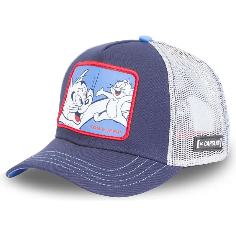 czapki-curva-granatowy-snapback-tom-i-jerry-looney-tunes-capslab