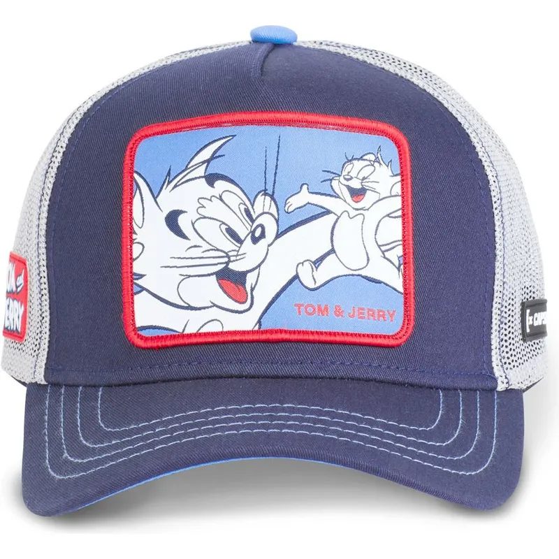 czapki-curva-granatowy-snapback-tom-i-jerry-looney-tunes-capslab