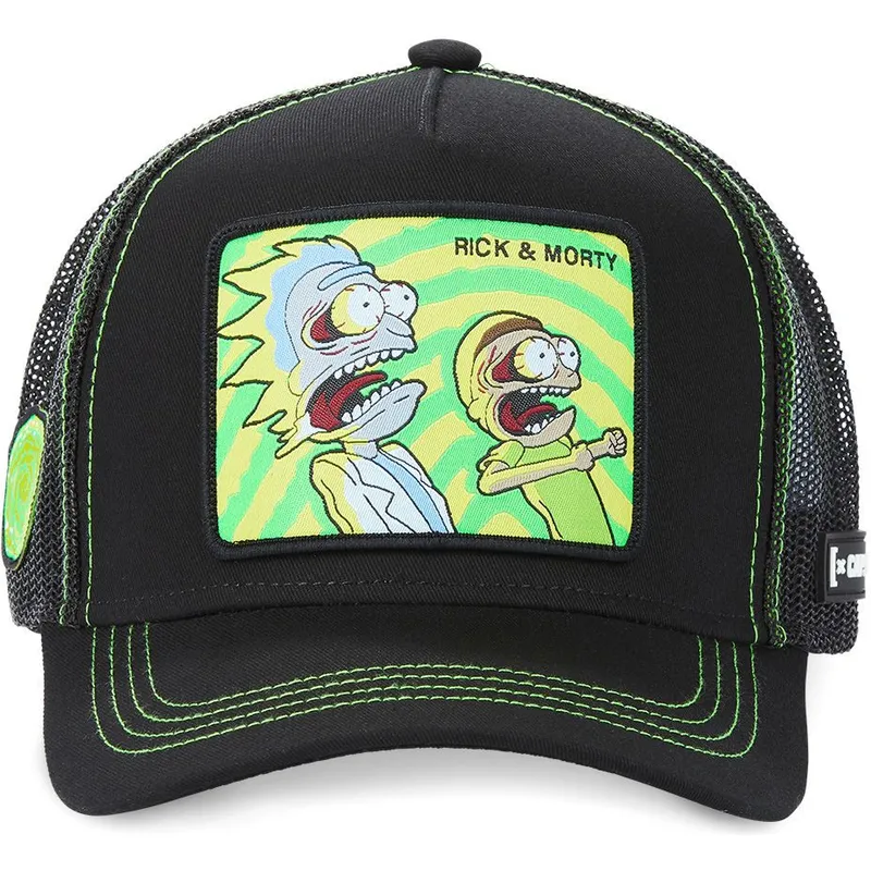 czapka-trucker-czarna-rick-i-morty-psy2-od-capslab