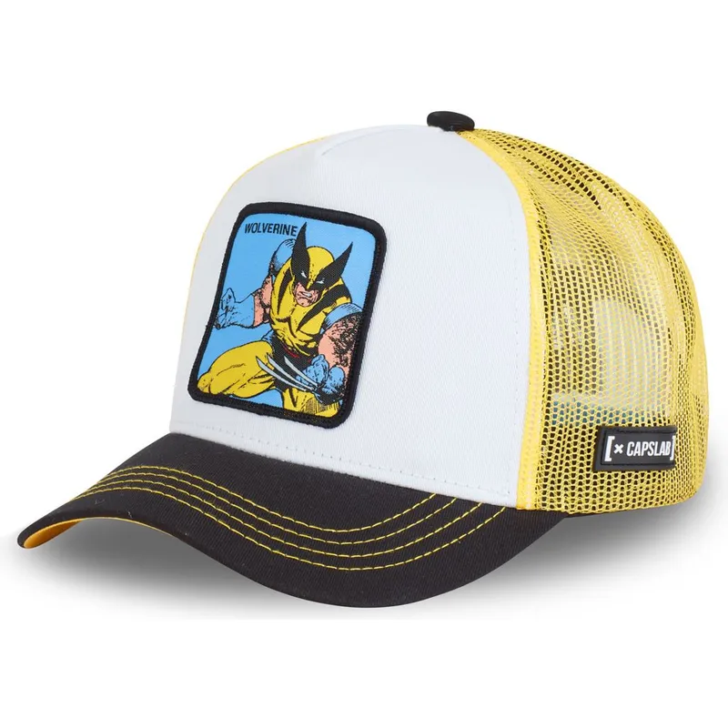 czapki-curva-bialy-snapback-wolverine-marvel-comics-capslab