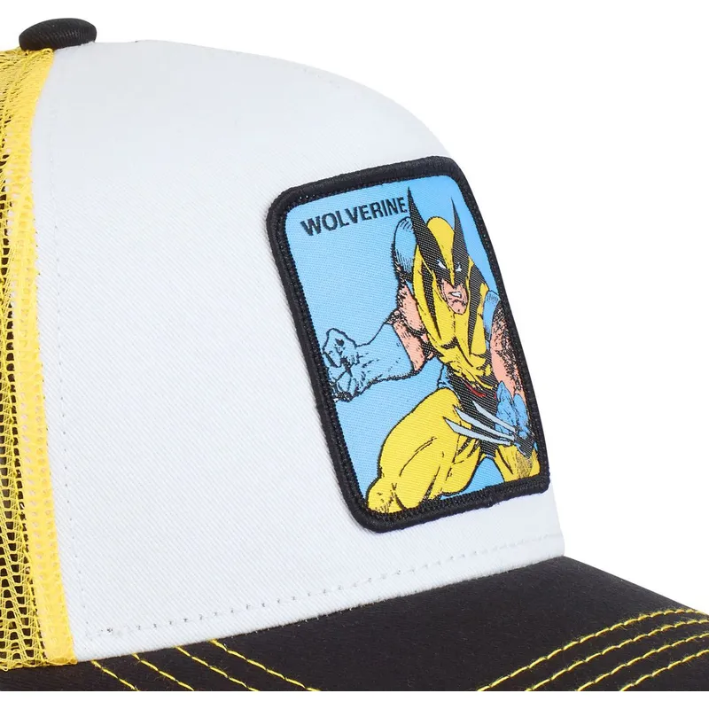 czapki-curva-bialy-snapback-wolverine-marvel-comics-capslab