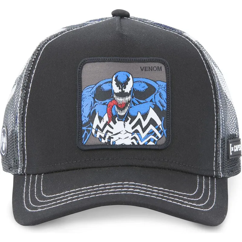czapki-curva-czarny-snapback-venom-marvel-comics-capslab