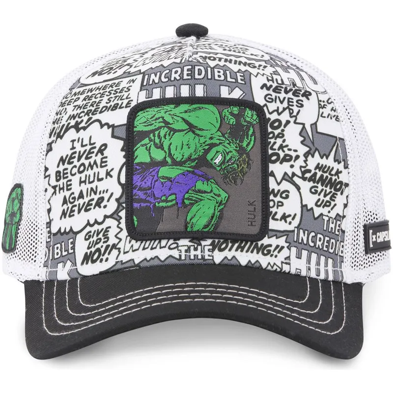 czapki-curva-bialy-snapback-hulk-marvel-comics-capslab