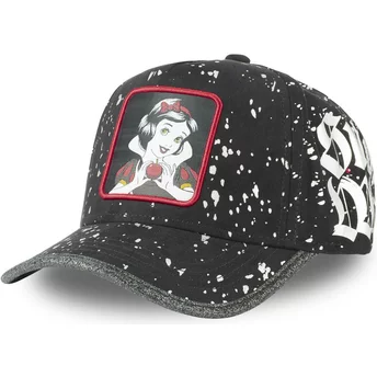 Czarna, regulowana czapka z daszkiem Blancanieves TAG WHI Disney od Capslab