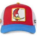 czapki-curva-czerwony-snapback-dzieciol-woody-capslab