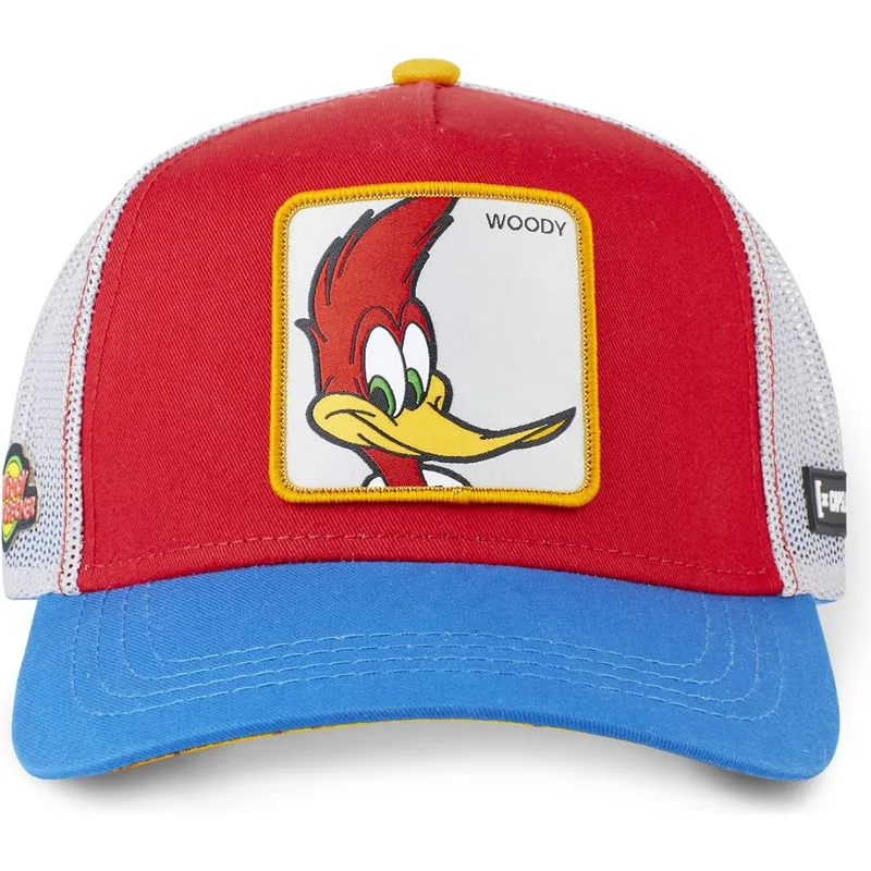 czapki-curva-czerwony-snapback-dzieciol-woody-capslab