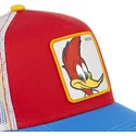 czapki-curva-czerwony-snapback-dzieciol-woody-capslab