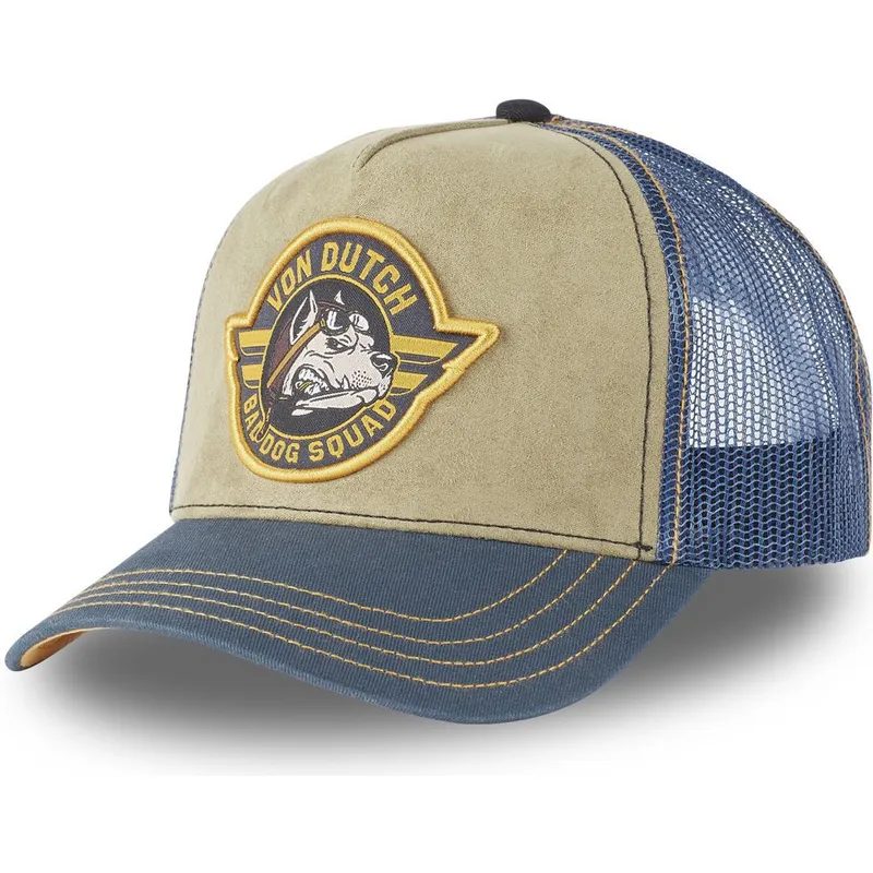 czapki-curva-brazowy-snapback-von-dutch