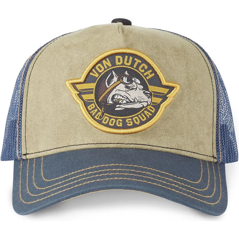 czapki-curva-brazowy-snapback-von-dutch