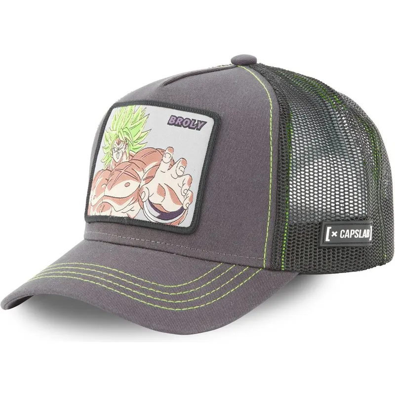 czapki-curva-szary-snapback-broly-dragon-ball-capslab