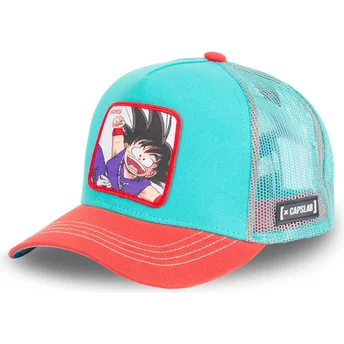 Niebieska i czerwona czapka trucker Son Goku DB2 GOK2 Dragon Ball od Capslab