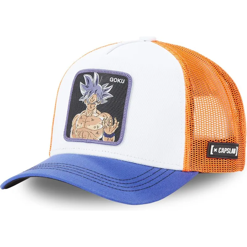 czapki-curva-bialy-snapback-son-goku-dragon-ball-capslab czapki-curva-bialy-snapback-son-goku-dragon-ball-capslab