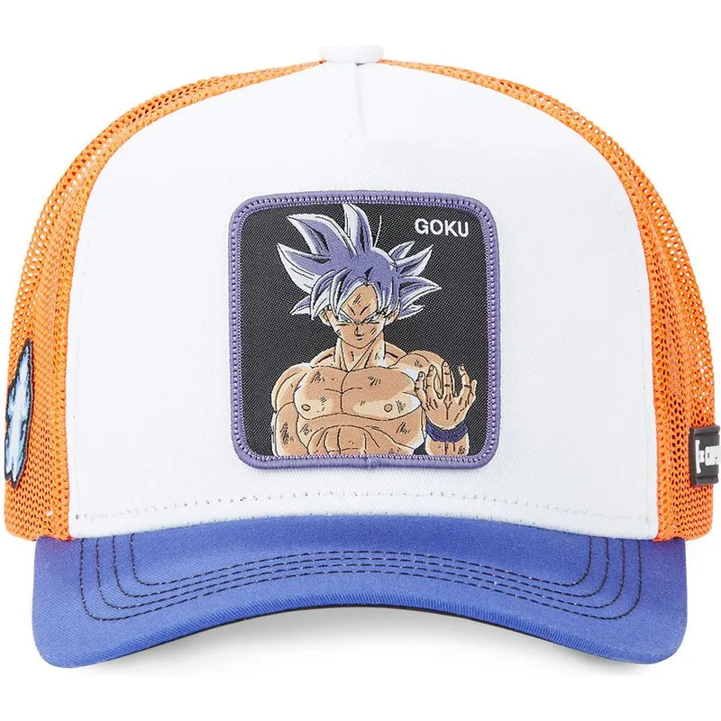 czapki-curva-bialy-snapback-son-goku-dragon-ball-capslab czapki-curva-bialy-snapback-son-goku-dragon-ball-capslab