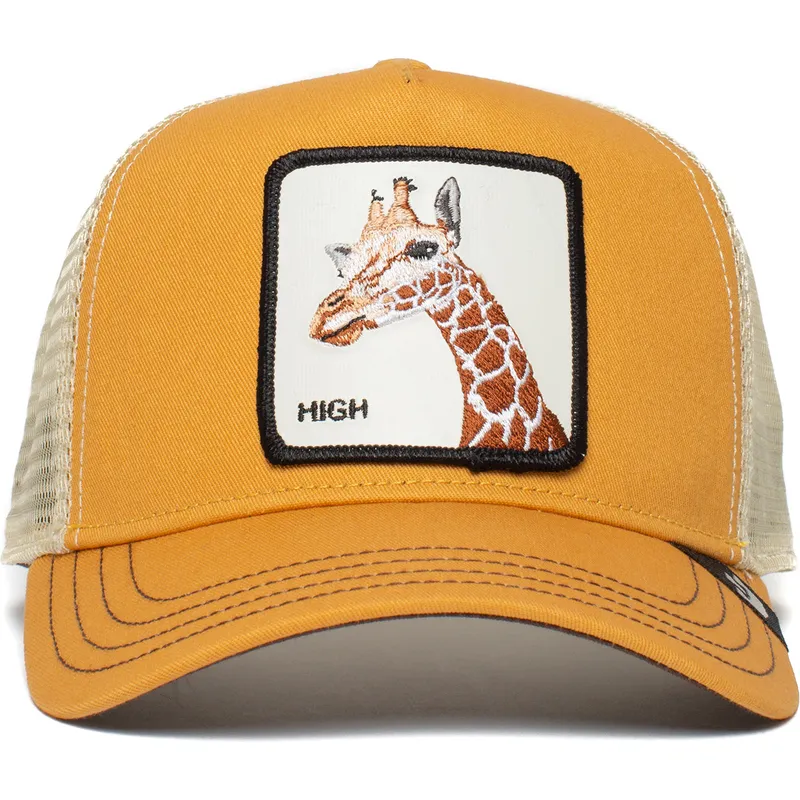 czapki-curva-zolty-snapback-the-farm-de-goorin-bros