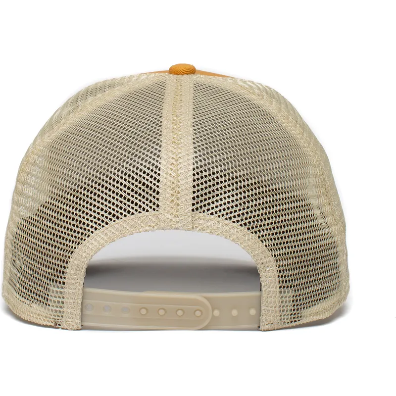 czapki-curva-zolty-snapback-the-farm-de-goorin-bros