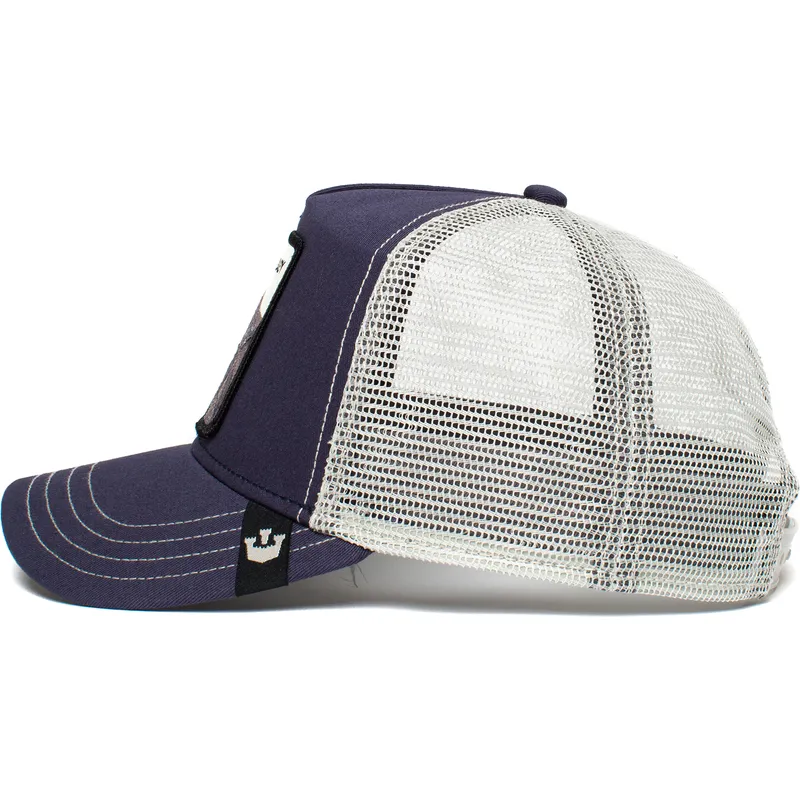 czapki-curva-granatowy-snapback-the-farm-de-goorin-bros