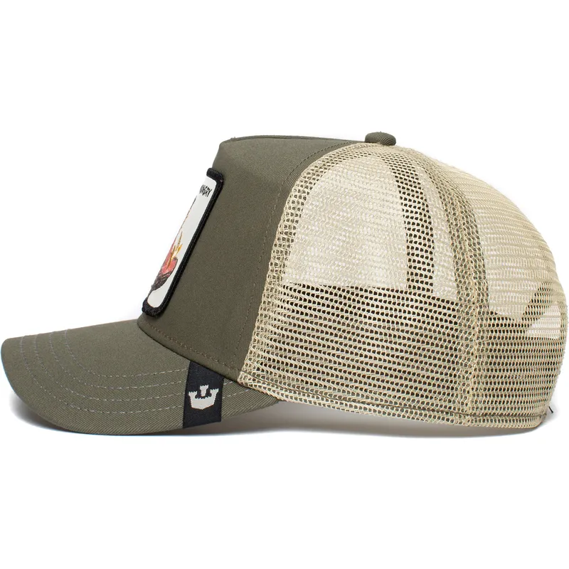 czapki-curva-zielony-snapback-the-farm-de-goorin-bros