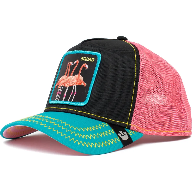 czapki-curva-czarny-snapback-the-farm-de-goorin-bros
