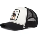 czapka-trucker-biala-i-czarna-pies-rottweiler-alpha-dog-the-farm-od-goorin-bros
