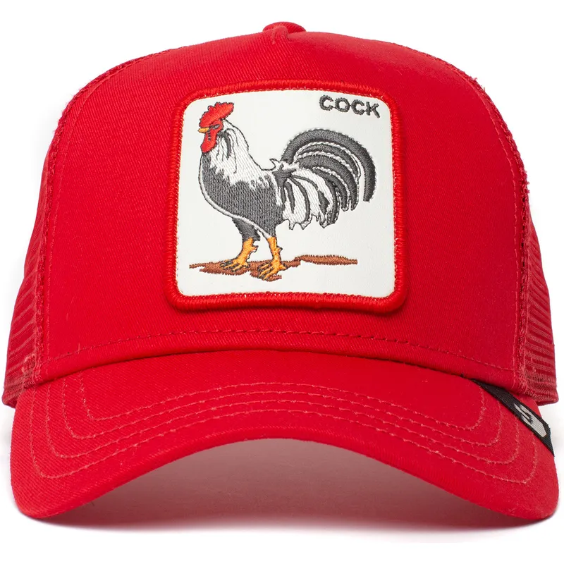 czapki-curva-czerwony-snapback-the-farm-de-goorin-bros