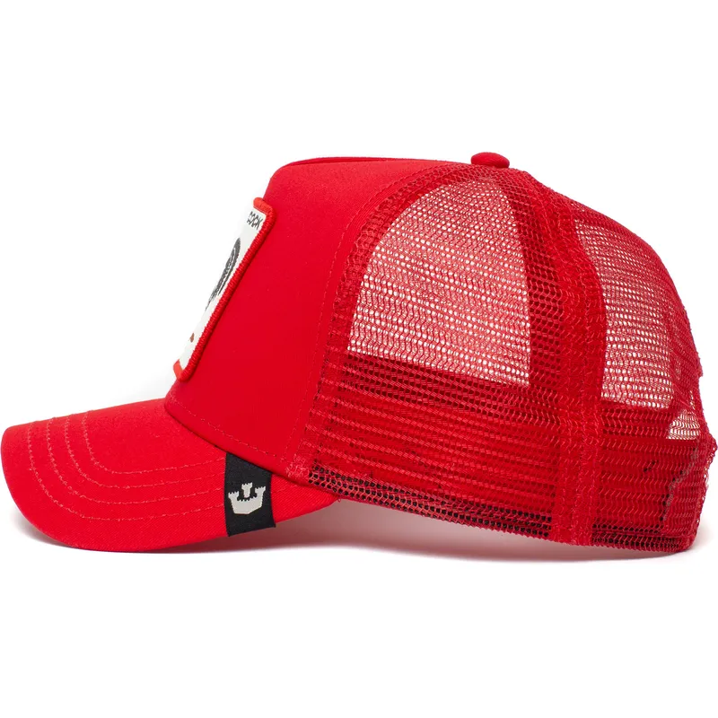 czapki-curva-czerwony-snapback-the-farm-de-goorin-bros