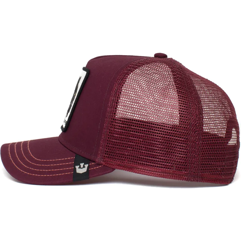 czapki-curva-czerwony-snapback-the-farm-de-goorin-bros