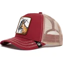 czapki-curva-czerwony-snapback-the-farm-de-goorin-bros