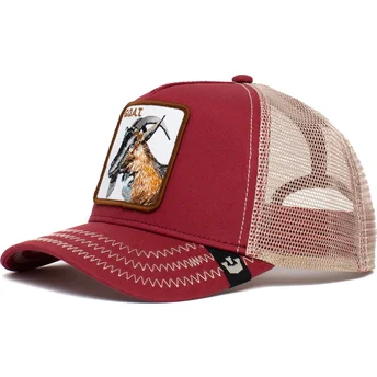czapki-curva-czerwony-snapback-the-farm-de-goorin-bros