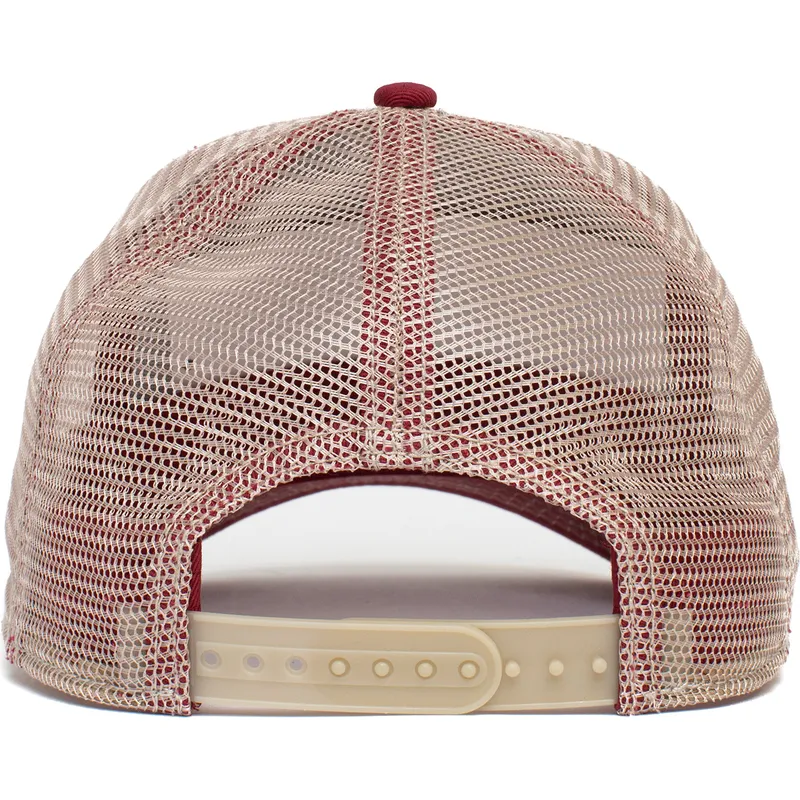 czapki-curva-czerwony-snapback-the-farm-de-goorin-bros
