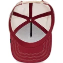 czapki-curva-czerwony-snapback-the-farm-de-goorin-bros