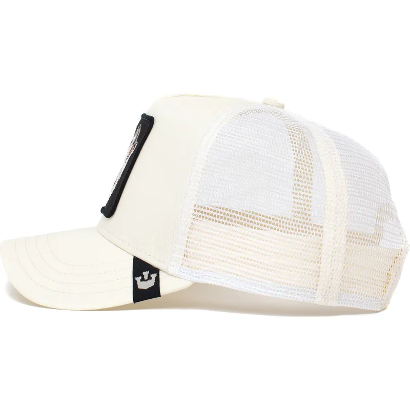 czapki-curva-bialy-snapback-the-farm-de-goorin-bros