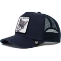 czapki-curva-granatowy-snapback-the-farm-de-goorin-bros