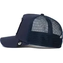 czapki-curva-granatowy-snapback-the-farm-de-goorin-bros