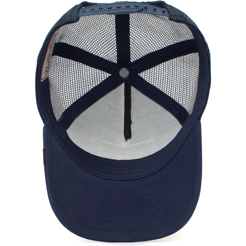 czapki-curva-granatowy-snapback-dla-dziecka-the-farm-de-goorin-bros