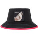 goorin-bros-lone-wolf-costa-lobo-the-farm-black-and-pink-bucket-hat